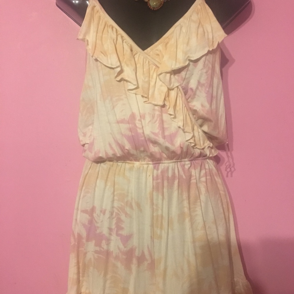 BNWT Rue 21 Size Small Romper Palm Trees Ruffle 🌼